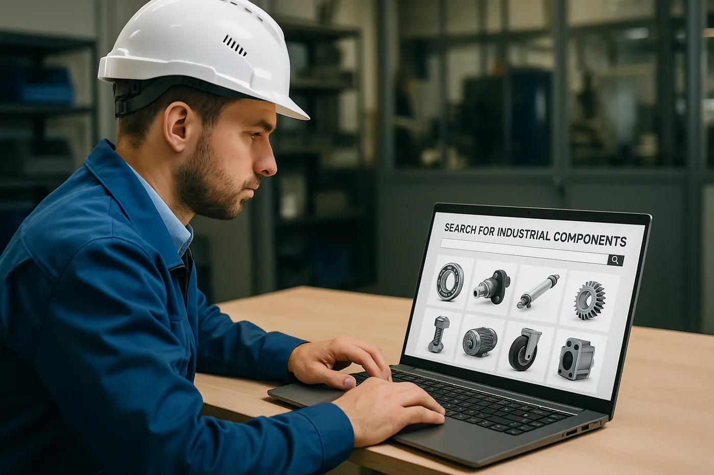manufacturing seo - searching for industrial components